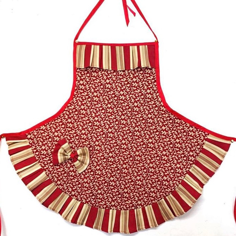 NEW🍷 Handmade Apron Size S (see Measurements)